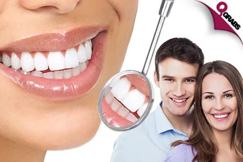For QR299 Receive a Teeth Scaling, Polishing & Examination with Panoramic X-Ray OR for QR1500 Enjoy Phillips Zoom Teeth Whitening Treatment! (QR750/QR3000 Value)